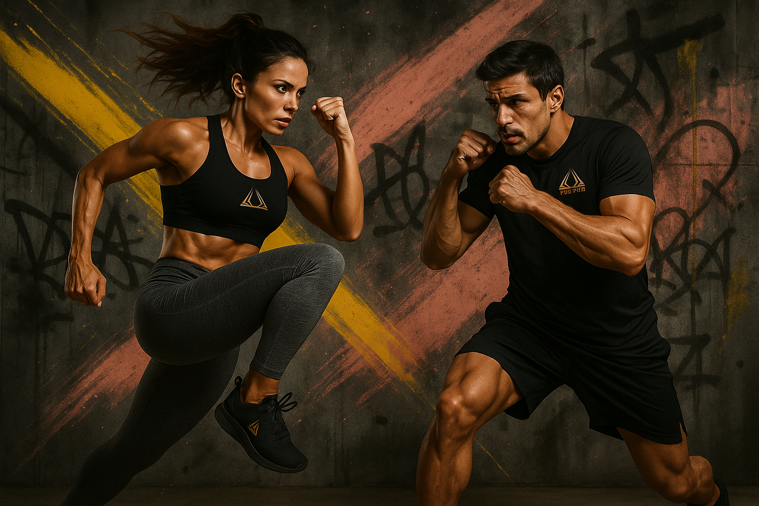 PHUNKYN Athletic Wear with Logo Badges