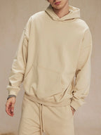 Men's Oversized Long Sleeve Hoodie with Kangaroo Pocket | Hoodies Hoodie from PHUNKYN