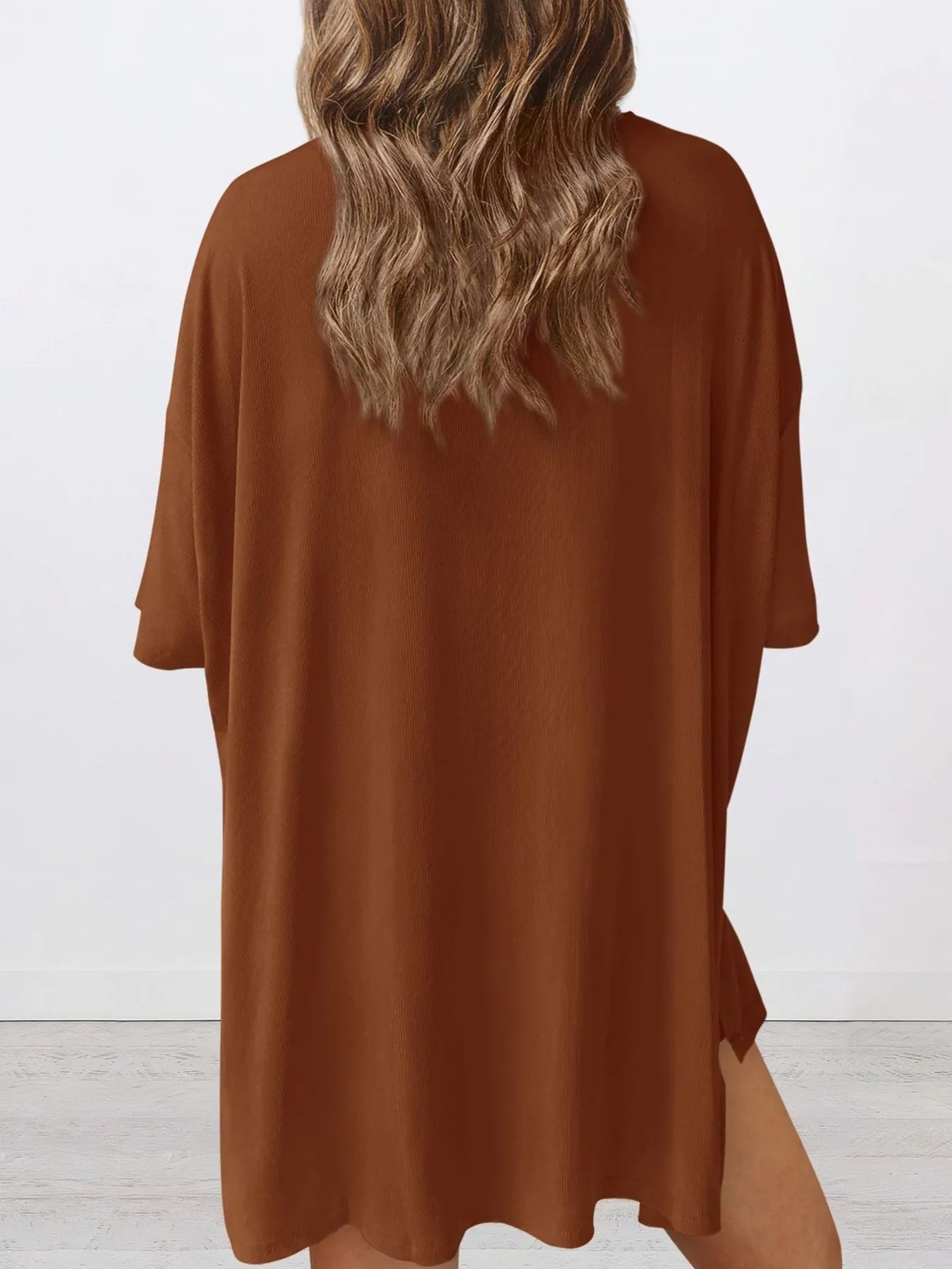 Oversized Round Neck Top and Shorts Set | Outfit Sets Women’s Top and Short Set from PHUNKYN