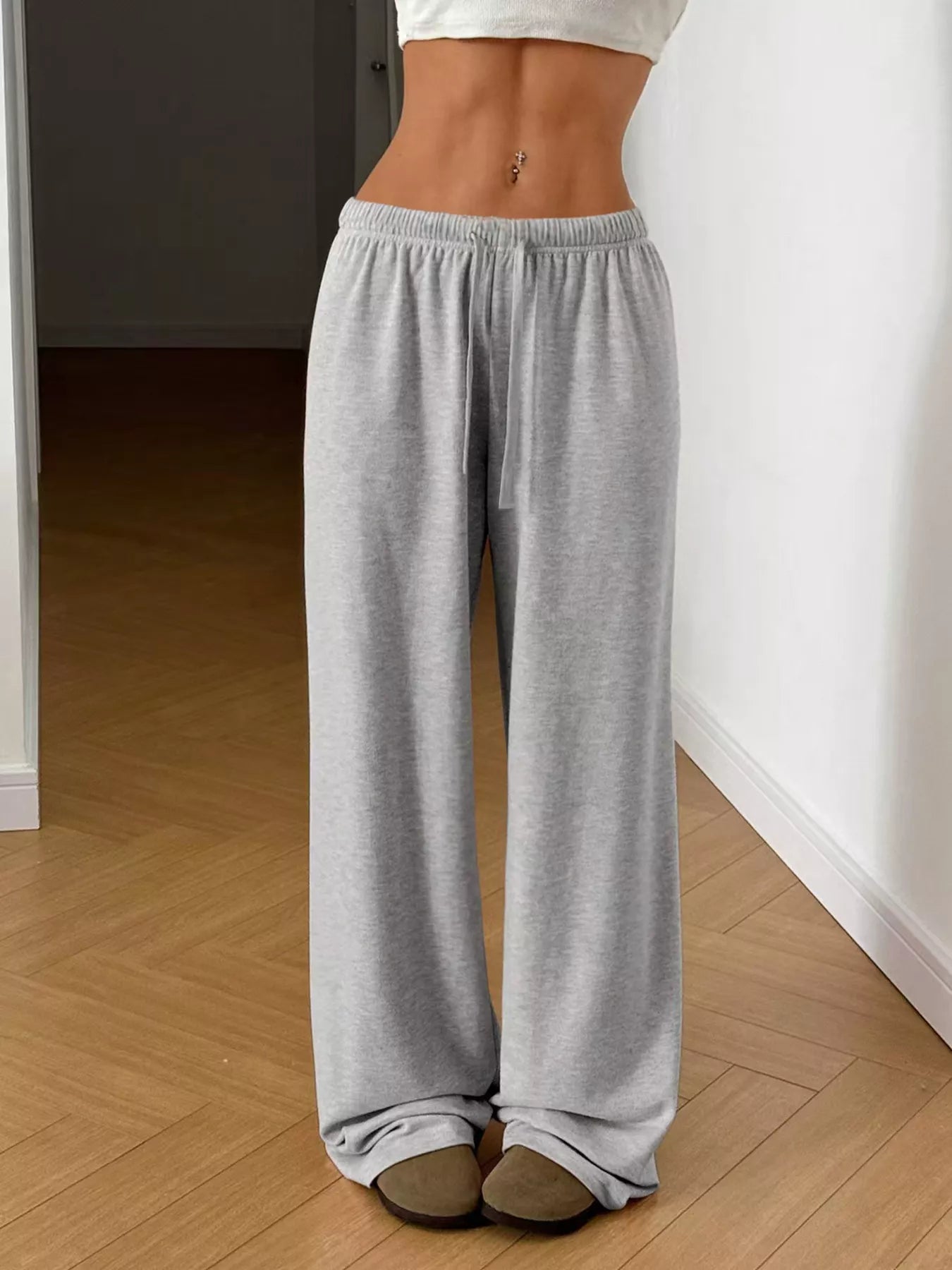 Drawstring Wide Leg Pants | Joggers Wide Leg pants from PHUNKYN