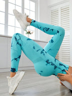 Printed High Waist Active Leggings | Leggings Leggings from PHUNKYN
