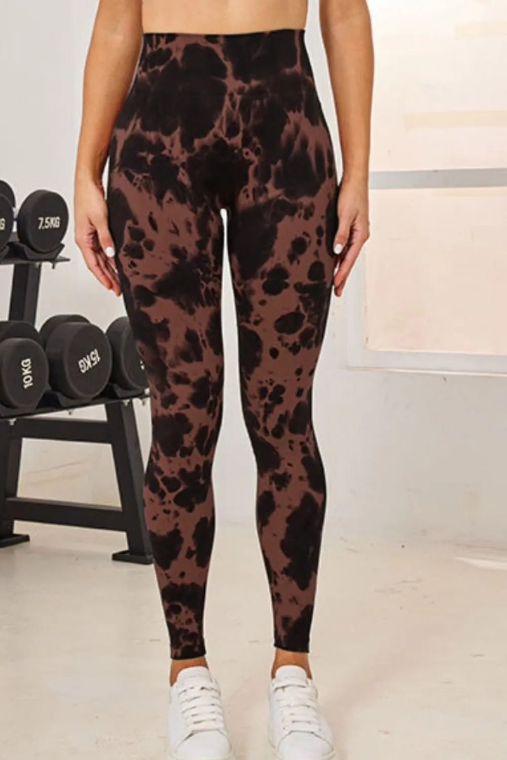 Tie-Dye High Waist Active Leggings | Leggings Leggings from PHUNKYN