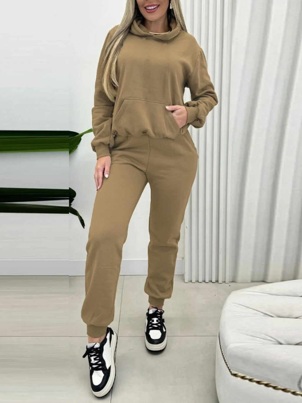 Long Sleeve Hoodie and Joggers Set | Outfit Sets Top and Pants Set from PHUNKYN