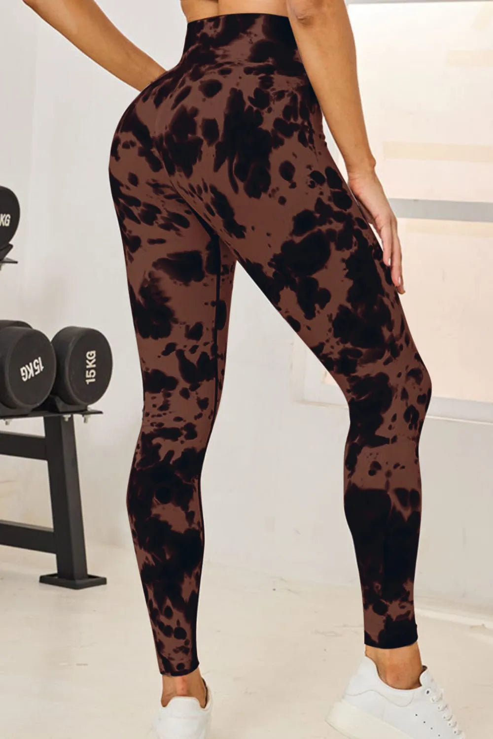 Tie-Dye High Waist Active Leggings | Leggings Leggings from PHUNKYN