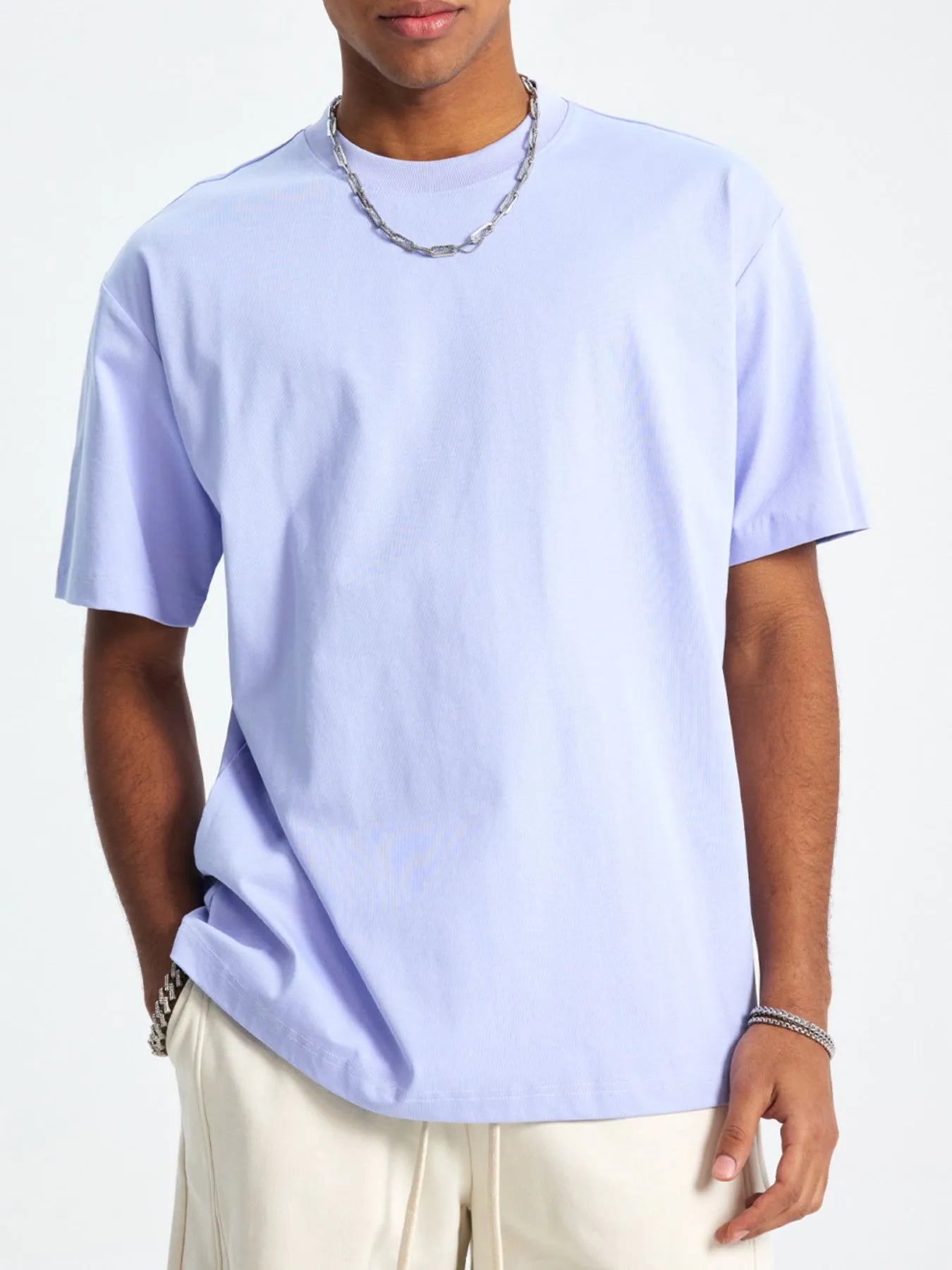 Men's Classic Crew Neck Oversized T-Shirt | T-Shirts T-Shirt from PHUNKYN