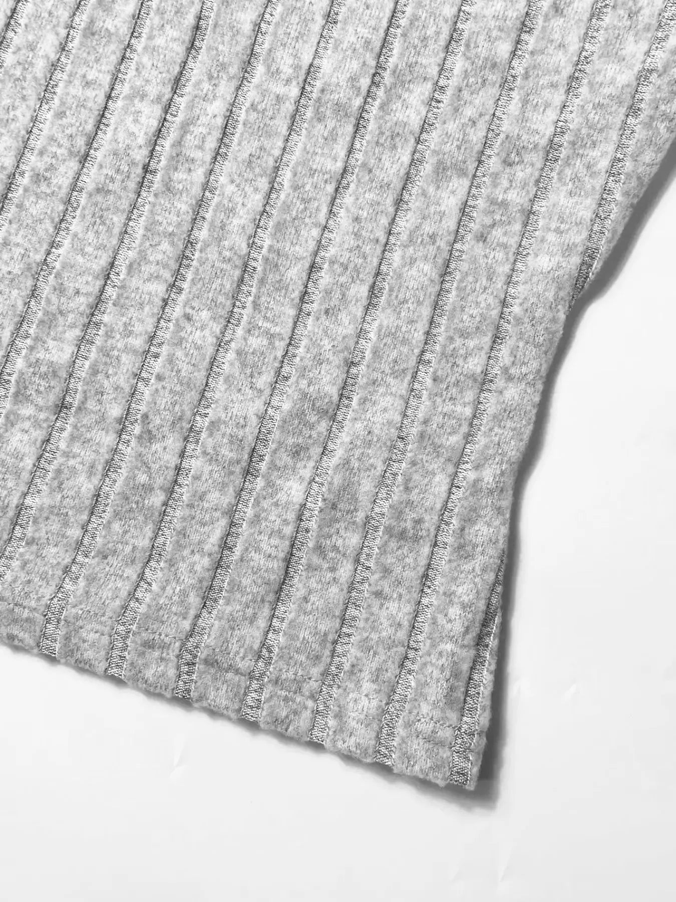 Ribbed Knit Crop Top and Wide Leg Pants Set | Outfit Sets Top and Pants Set from PHUNKYN