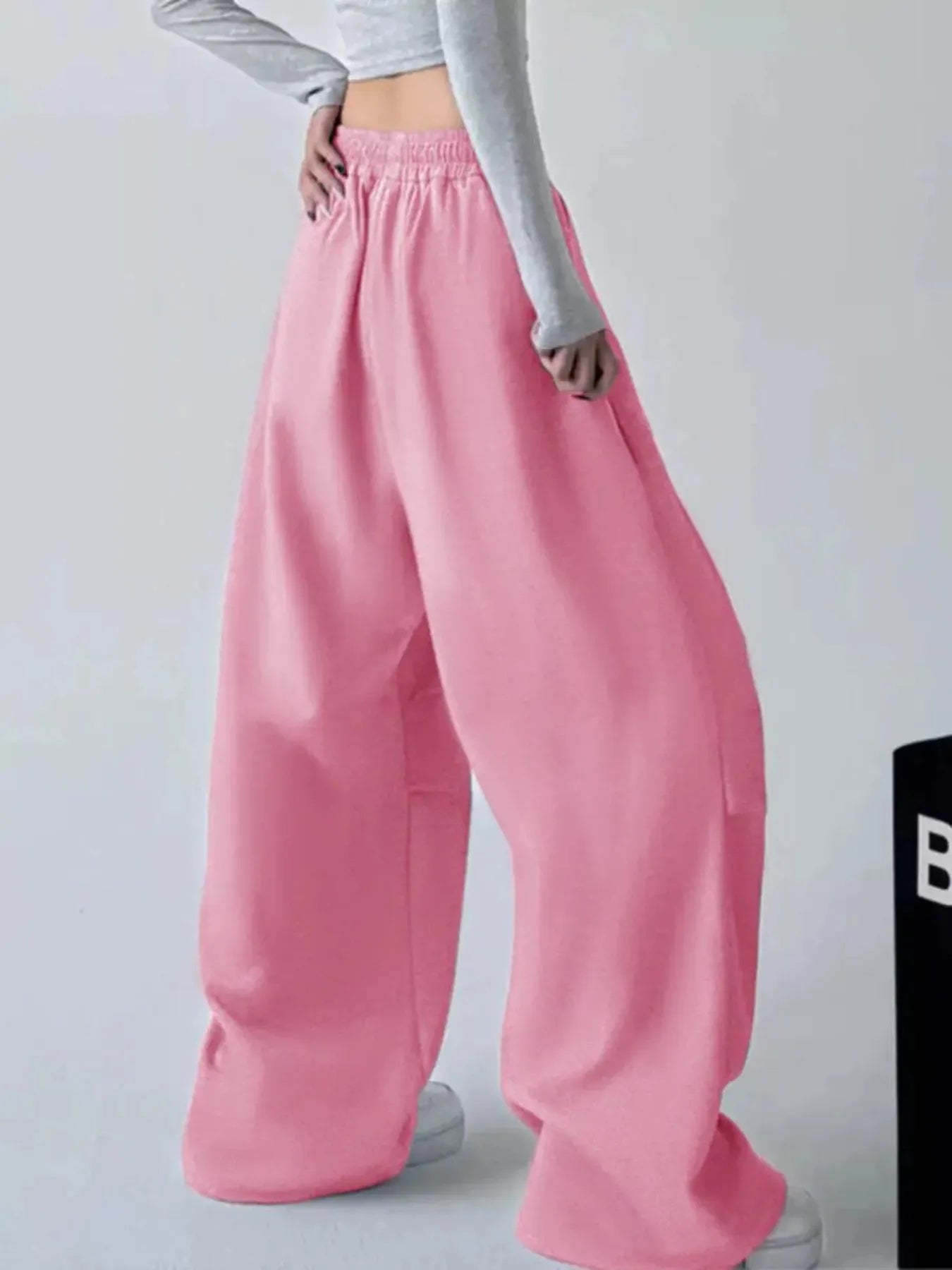 Oversized Wide Leg Drawstring Pants | Trousers Oversized Wide Leg Pants from PHUNKYN