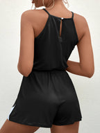 Spaghetti Strap V-Neck Romper | One-Pieces Romper from PHUNKYN