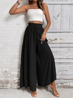 Frill Wide Leg Pants | Trousers Wide Leg Pants from PHUNKYN