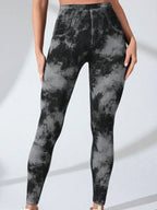 Tie-Dye High Waist Active Leggings | Leggings Leggings from PHUNKYN