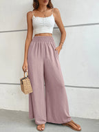 High-Waisted Wide Leg Pants | Trousers Pants from PHUNKYN