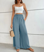 High-Waisted Wide Leg Pants | Trousers Pants from PHUNKYN