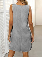 Mandy Striped Wide Strap Mini Dress | Dresses Mini Dress from PHUNKYN