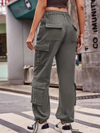 Casual Wide Leg Cargo Jeans | Jeans Cargo Pants from PHUNKYN