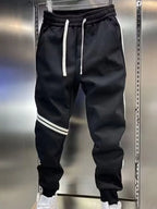 Men's Drawstring Striped Joggers | Joggers Joggers from PHUNKYN