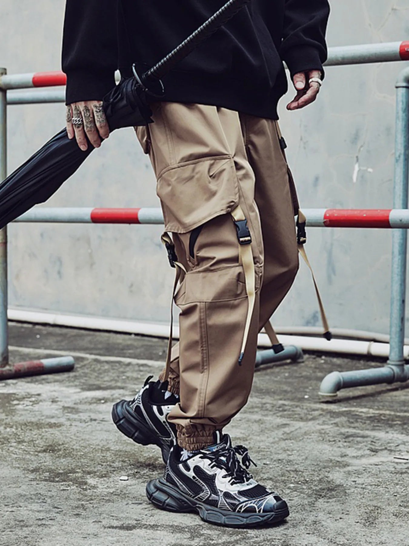 Men's Loose Fit Cargo Pants | Cargo Pants Cargo Pants from PHUNKYN