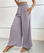 High-Waisted Wide Leg Pants | Trousers Pants from PHUNKYN