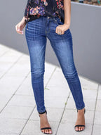 Skinny Fit Washed Jeans | Jeans Skinny Jeans from PHUNKYN