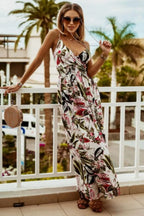 Printed Spaghetti Strap Maxi Dress | Dresses Maxi Dress from PHUNKYN