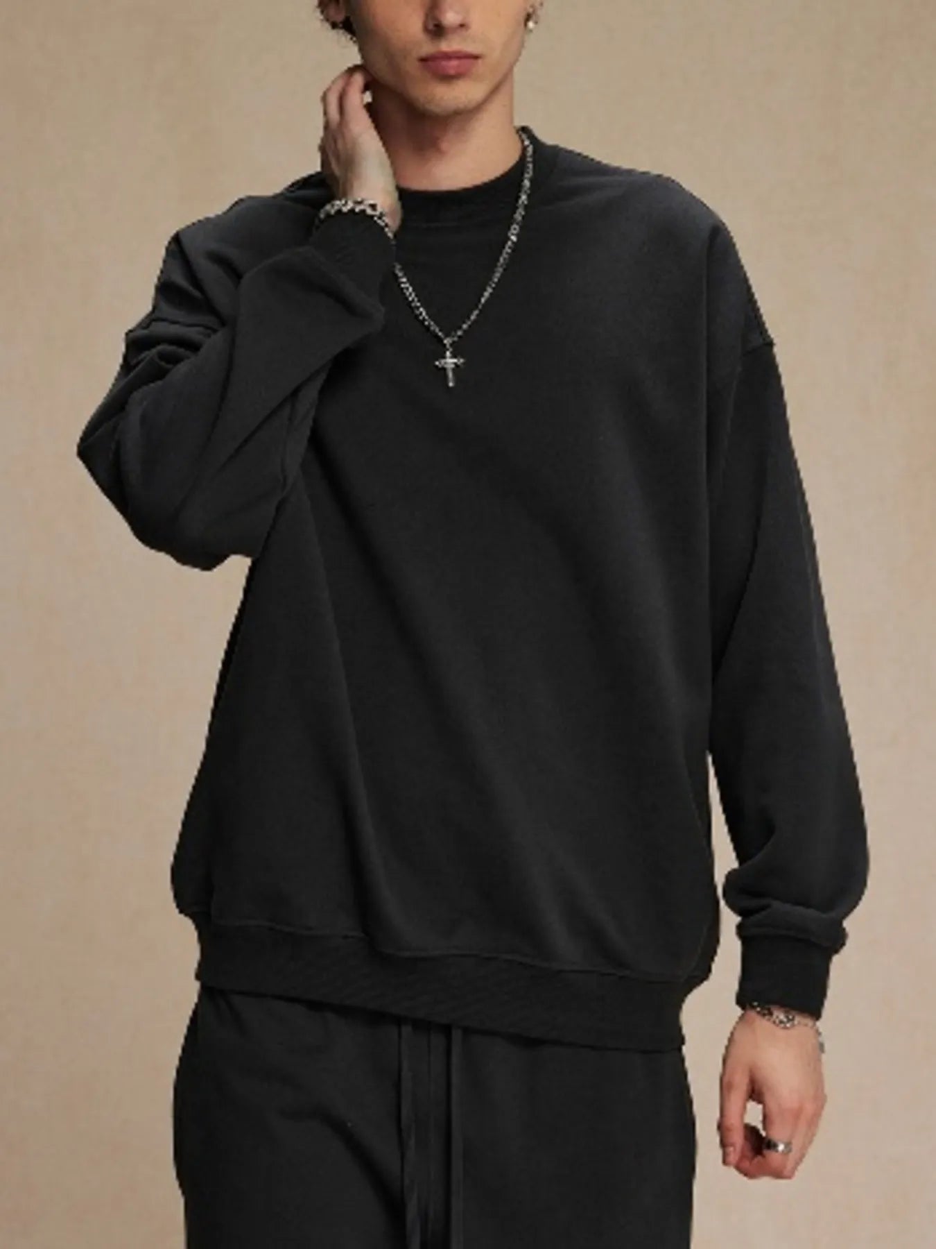 Men's Round Neck Long Sleeve Sweatshirt | Sweatshirts Sweatshirt from PHUNKYN