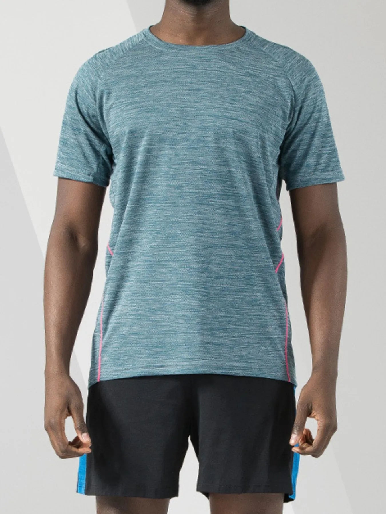 Men's Plus Size Round Neck Short Sleeve Active T-Shirt | T-Shirts T-Shirt from PHUNKYN