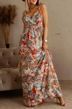 Printed Spaghetti Strap Maxi Dress | Dresses Maxi Dress from PHUNKYN