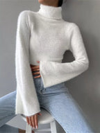 Turtleneck Flare Sleeve Sweater | Sweaters Sweater from PHUNKYN