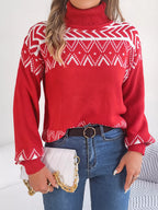 Turtleneck Dropped Shoulder Sweater | Sweaters Sweater from PHUNKYN