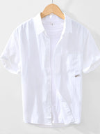 Men's Button Up Short Sleeve Shirt | Shirts Shirts from PHUNKYN