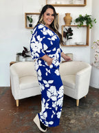 Printed Tie Back Wide Leg Jumpsuit | One-Pieces Jumpsuit from PHUNKYN