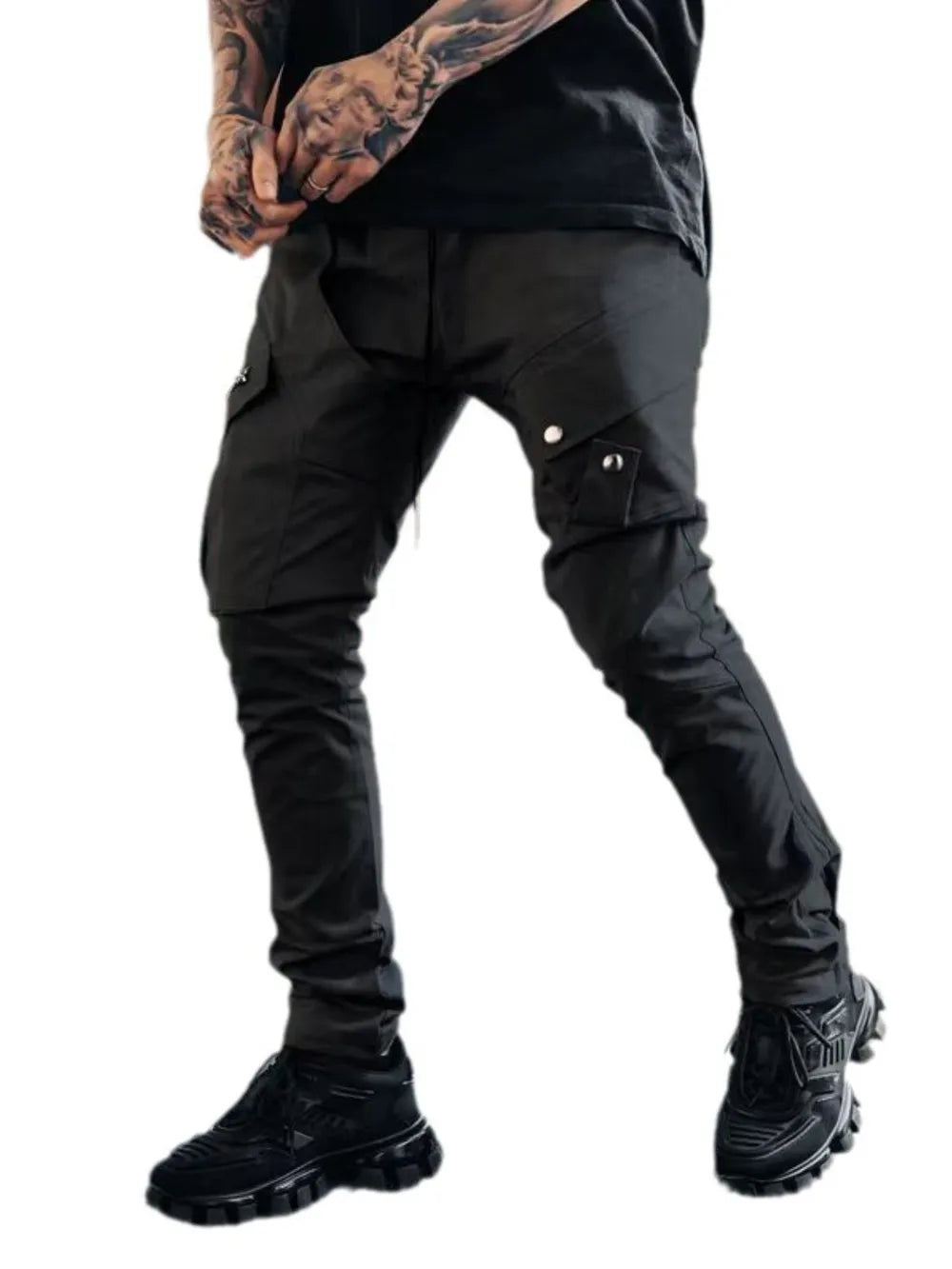 Men's Plus Size Pants with Cargo Pockets | Cargo Pants Cargo Pants from PHUNKYN