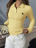 Cable Knit Long Sleeve Sweater | Sweaters Sweater from PHUNKYN