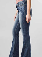 High-Rise Flare Gradient Wash Jeans | Jeans Jeans from PHUNKYN