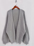 Open Front Dropped Shoulder Cardigan | Cardigans Cardigan from PHUNKYN