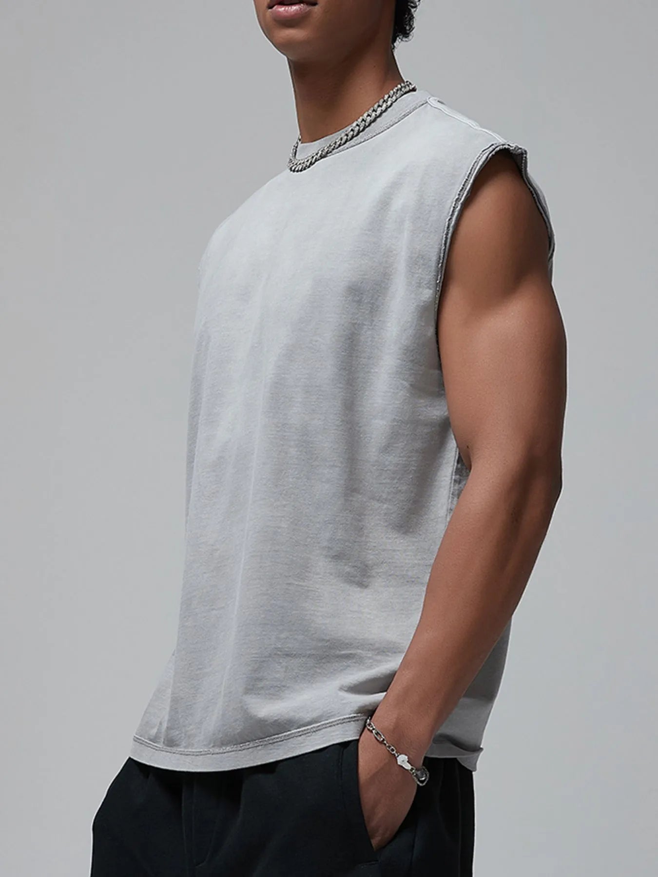 Men's Round Neck Tank | Tank Tops Tank from PHUNKYN