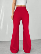 High Waisted Flare Pants | Trousers Flare Pants from PHUNKYN