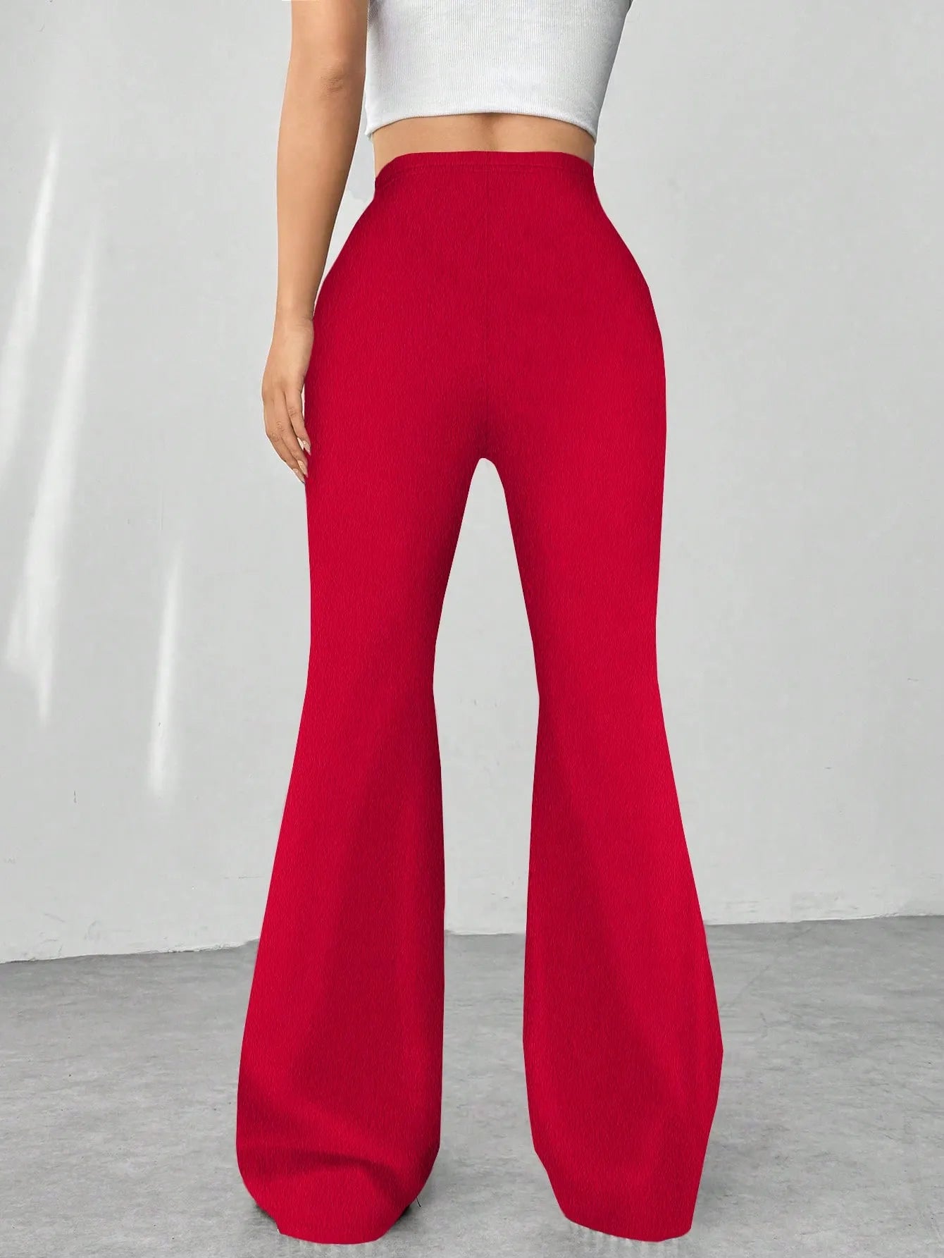 High Waisted Flare Pants | Trousers Flare Pants from PHUNKYN