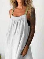 Ruched Cami Maxi Dress with Pockets | Dresses Maxi Dress from PHUNKYN