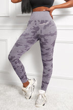 Camo Print Seamless High Waist Yoga Leggings | Leggings Leggings from PHUNKYN