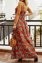 Printed Spaghetti Strap Maxi Dress | Dresses Maxi Dress from PHUNKYN