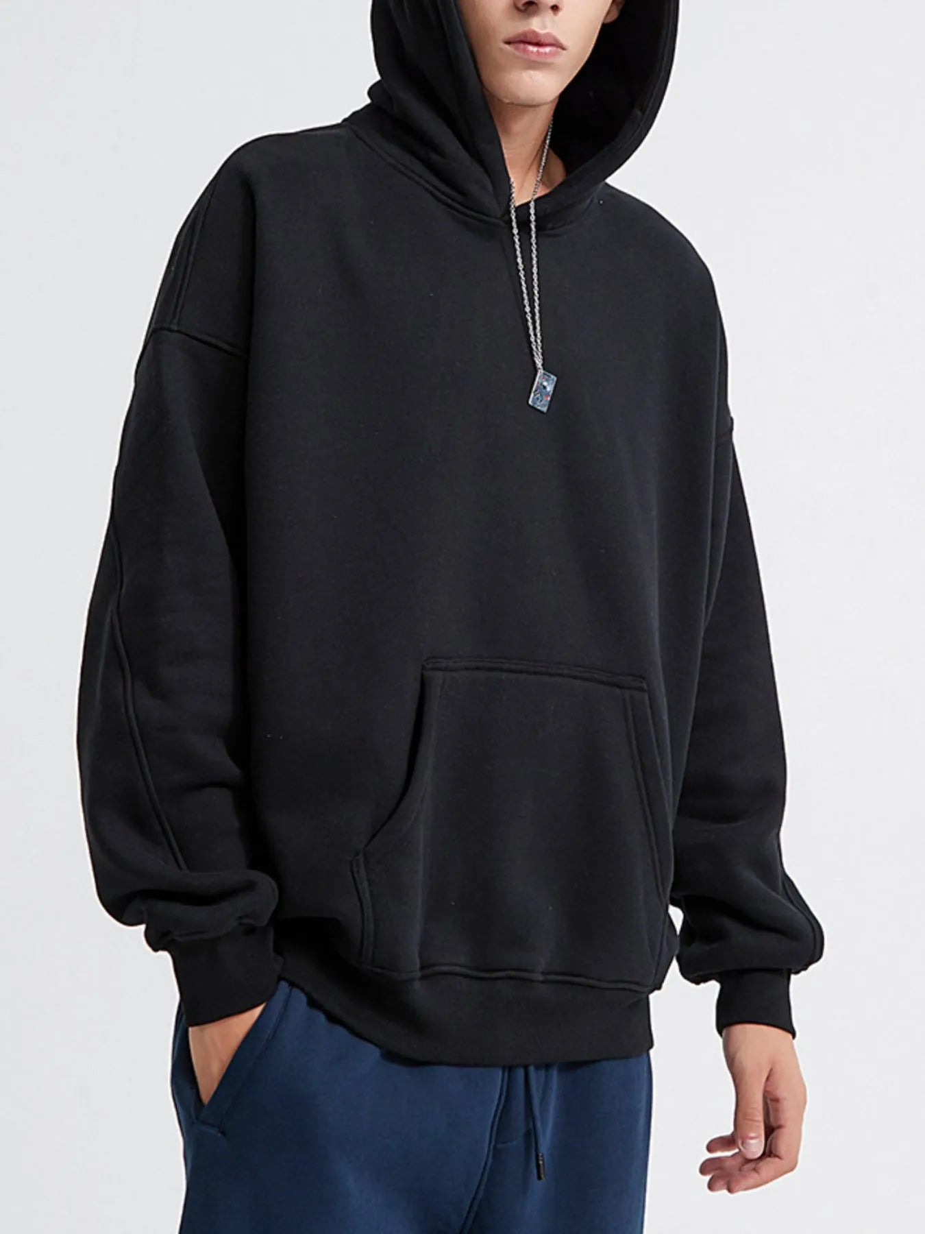 Men's Kangaroo Pocket Long Sleeve Hoodie | Hoodies Hoodie from PHUNKYN