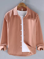 Men's Button Up Long Sleeve Shirt | Shirts Shirts from PHUNKYN