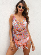 Crochet Fringe Beach Cover Up | Cover Ups Cover up from PHUNKYN