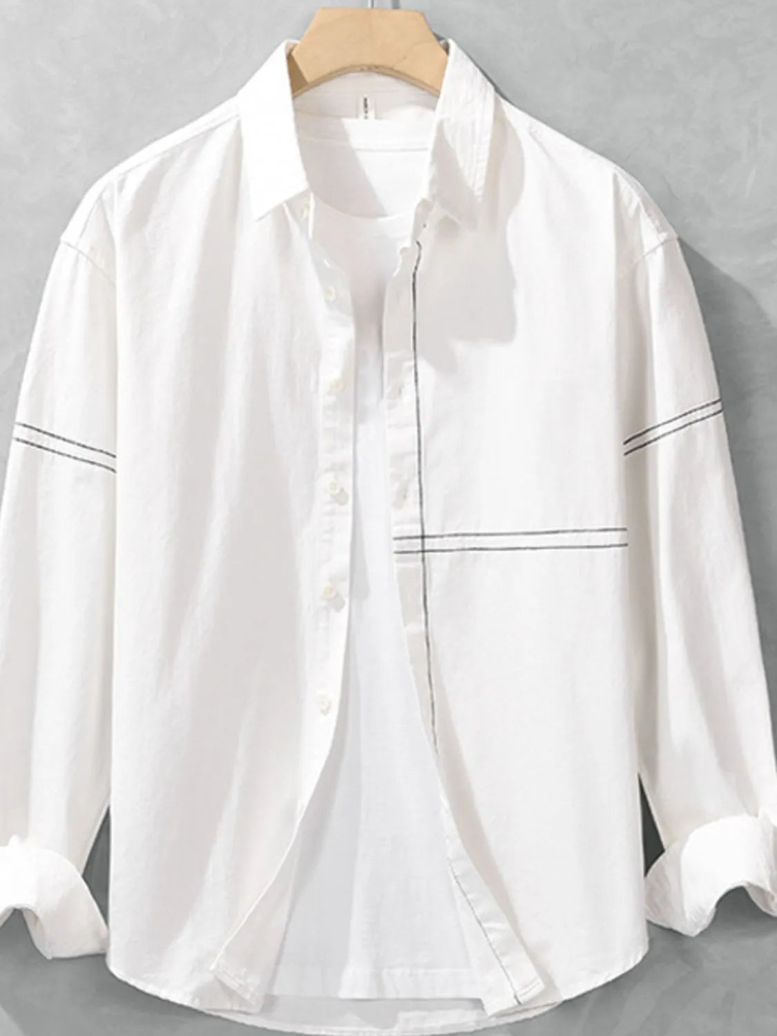 Men's Button Up Long Sleeve Shirt | Shirts Shirts from PHUNKYN