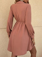 Button Front Long Sleeve Dress | Dresses Dress from PHUNKYN