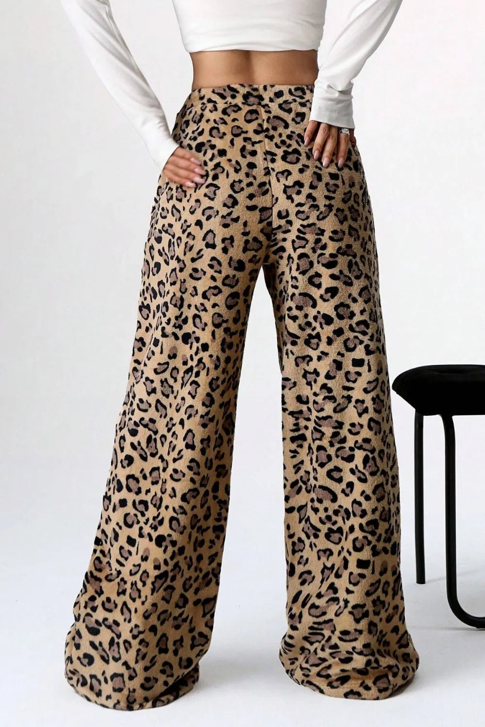 Leopard Wide Leg Pants | Wide Leg Pants from PHUNKYN