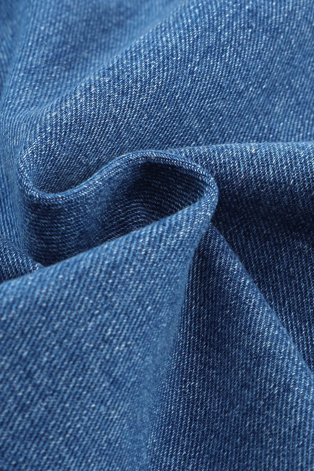 Collared Neck Button Up Denim Jacket | Jacket from PHUNKYN