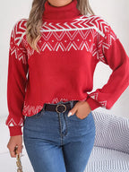 Turtleneck Dropped Shoulder Sweater | Sweaters Sweater from PHUNKYN