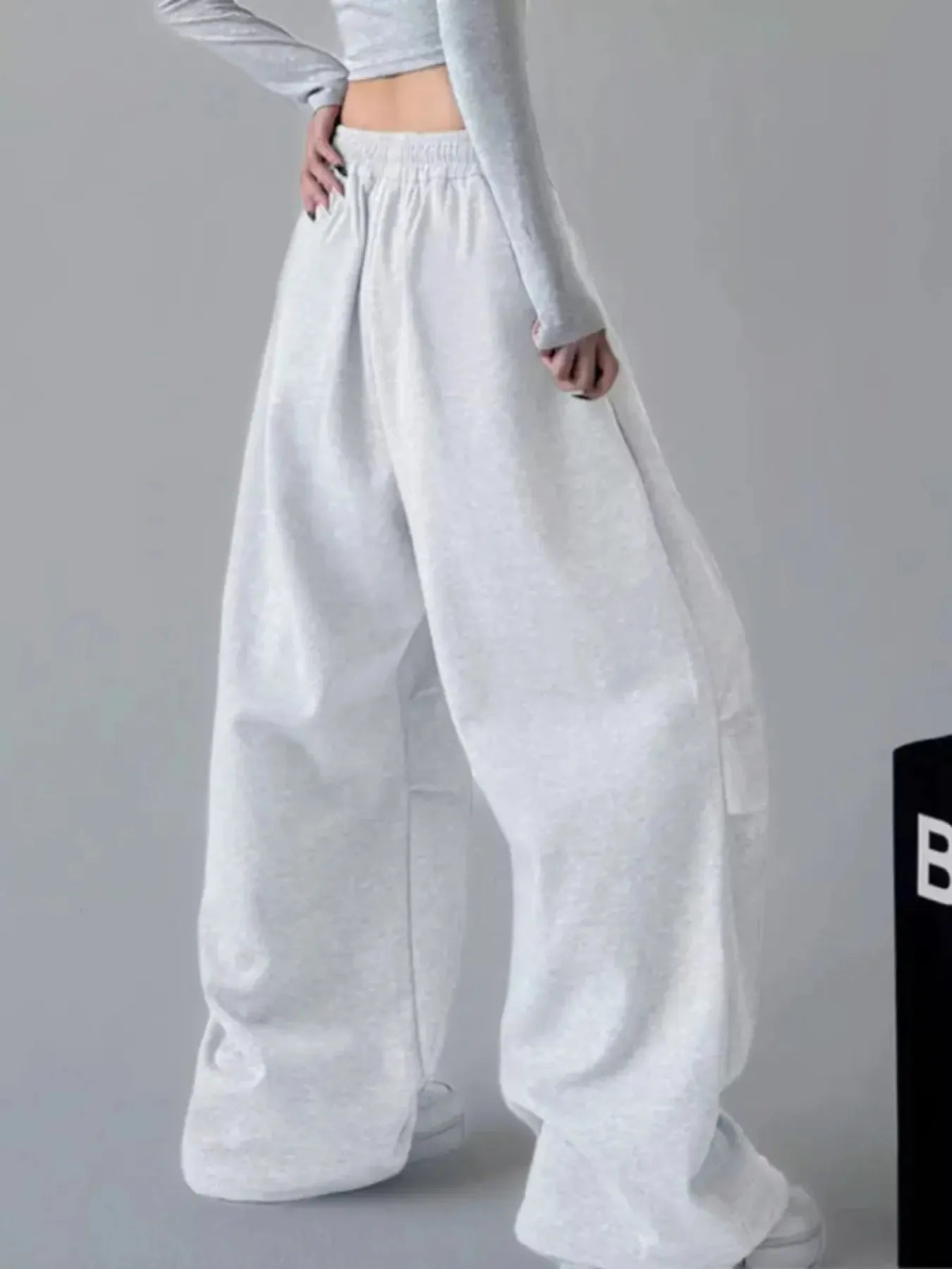Oversized Wide Leg Drawstring Pants | Trousers Oversized Wide Leg Pants from PHUNKYN