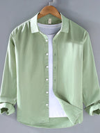 Men's Button Up Long Sleeve Shirt | Shirts Shirts from PHUNKYN